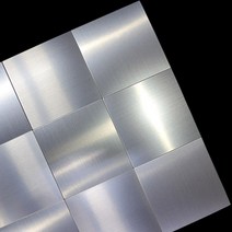 [무료배송/오후 3시이전 주문건 당일출고]현대시트 현대 접착식 메탈타일 알루미늄타일 (1박스/10개입), 바둑타일_10cm(HMT99302), 10개