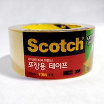 3M 투명테이프 70M 택배 포장 테이프, 1개