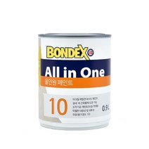 본덱스 올인원 페인트 (0.9L) 아크릴 수성페인트 건물외벽 베란다 실내외, 해피데이즈, 900ml, 1개