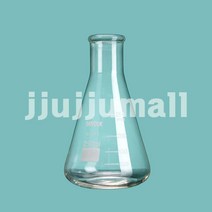 연구실 실험용 유리 삼각 플라스크 500ml 과학기자재 연구기자재 실험교구 과학교구 실험기자재 연구수업, 1개, 삼각 플라스크100ml