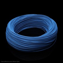 HDMI케이블 5/10M UL1332 PTFE 와이어 30/28/26/24/22/20/18/16/14/13/12/10/8 AWG FEP 절연 고온 전자 케이블 3D 프린터, [06] Blue, [06] 18 AWG, [01] 5 Meters