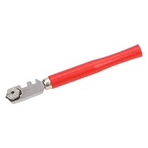 휴대용 유리 커터 다이아몬드 팁 1개 나무 손잡이 창 공예 손 도구 타일 130mm, 01 1Pcs