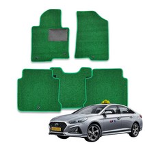 택시 전용 잔디매트 LPG 카매트 자동차매트, 올뉴K7/프리미어 LPG 분리형, 레드