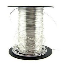 실버 와이어 20개 DIY 솔리드 9999 스털링 팔찌 목걸이 귀걸이 고급 보석 가공, 0.35mmx100cm
