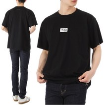 [메종마틴마르지엘라] 23SS 메종마르지엘라 MM6 로고 라벨 오버핏 반팔 티셔츠 S52G