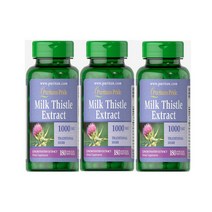 퓨리탄프라이드 밀크시슬 180소프트젤 (3개 배송) / Puritans Pride Milk Thistle, 3개