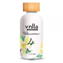 Vnlla 유래 Co. 순수 마다가스카르 바닐라 추출물 4 fl oz