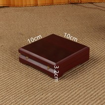 우편수취함 순금 및 은화 기념 주화 나무 상자 수집 상자 배지 메달 선물 상자 맞춤형, 나무 색상