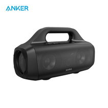 휴대용스피커불멍 인공지능스피커 버스킹 anker 사운드코어 모션 붐 야외용 블루투스 스피커 티타늄 드라이버 베이스업 기술 ipx7 방수 24시간 재생, 없음