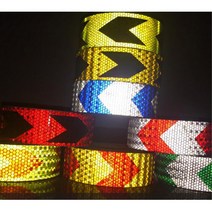 야간 공사 작업 벌집 빛발광 반사테이프 퀵보드 계단 도로주차 프리즘 밤낚시 보트 현, 화이트그린