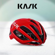 [공식수입] 카스크 프로톤 자전거 헬멧 로드 에어로 사이클, 레드