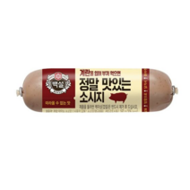 CJ제일제당 정말 맛있는 소시지, 3개, 160g