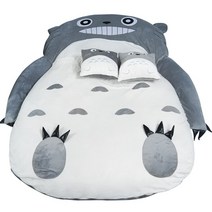 바닥매트리스 접이식바닥매트리스 퀸 슈퍼싱글 15cm 거실 두꺼운 바닥매트리스 만화 크리