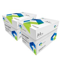 [KT알파쇼핑]프리미엄 A4 복사용지 A4용지 75g 2000매 2박스, 1세트