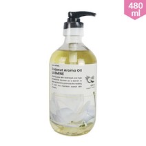 코코넛 바디아로마 오일 자스민향 480ml, 자스민