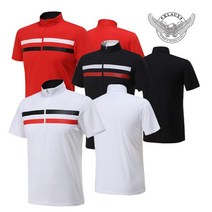 [KLAUS]클라우스 UV차단 반집업 반팔티셔츠 KL1206