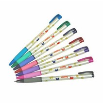 (동아) 미피 유성볼펜 0.38mm 1자루 미피펜, 파랑
