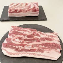 수입(캐나다산) 냉장 삼겹살 500g (1cm / 2cm) 캠핑 바베큐 돼지고기 통삼겹 비프포유, 통삼겹(5kg), 1개