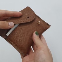 솔트리지 가죽공예 부자재 단추 솔트레지 골드 6mm 5P