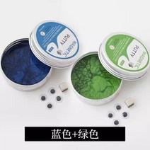 마그네틱 슬라임 폴리머 클레이 틱톡, 블루+그린