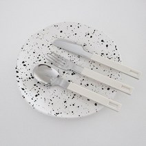 마인 스푼 포크 디저트 디너 커트러리 세트, 디너 커트러리 세트 (CL10066), 아이보리