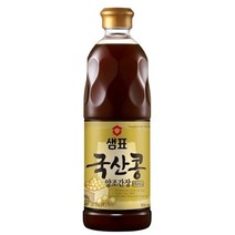 샘표 국산콩 간장 프리미엄 860ml x 3 양조간장 우리콩 발효, 3개