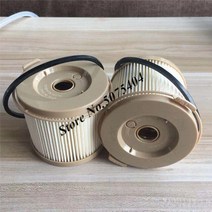 그리스트랩 500 디젤 엔진 연료 필터 물 분리기 교체 트럭 발전기 키트 2 미크론 레이서 용 2010 요소 4 개, 01 2010 500