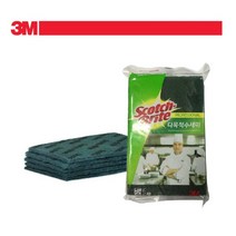 주방 청소 설거지 까칠한 녹색수세미5p 설겆이 오래가는수세미 식당 업소수세미 급식소