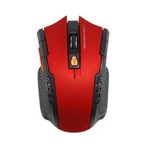 블루투스헬멧 시스템헬멧 오토바이헬멧 RYRA-2.4GHz 무선 광학 마우스 USB 수신기 포함 게이머 1600DPI 6 버튼 컴퓨터 PC 노트북 액세서리, CHINA, red