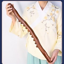 JIADA마사지바 원목 구슬 괄사 마사지기 방망이 안마기, D
