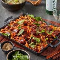 [프레시지]뉴 매콤깻잎순대볶음 (2인분)/밀키트(냉장), 단품