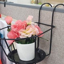 베란다 파티션 꾸미기 철 화분걸이 철제 화분걸이, 제품선택, 기본형 - 중