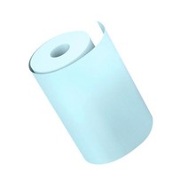 고주파실링기 57x30mm 접착 열 라벨 스티커 Paperang P1 POS 기계 용 사진 인쇄 용지, [05] 파란