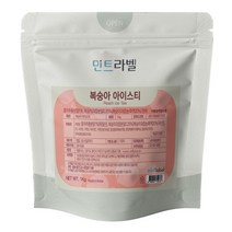 민트라벨 복숭아 아이스티 1kg 1박스 12개