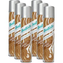 배터리 샴푸 갈색 머리 색상의 힌트 아름다운 갈색 머리 모든 머리 신선한 머리 6 x 200ml 팩
