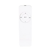 미니 Mp3 음악 플레이어 Usb 플러그형 카드 음악 미디어 플레이어 학습 스포츠 스피커 무손실 사운드 인라인 스포츠 Mp3 플레이어, 하얀색, 하나