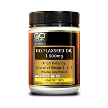 GO healthy 뉴질랜드 정품 고헬씨 아마씨유 1500mg 210캡슐, 1개