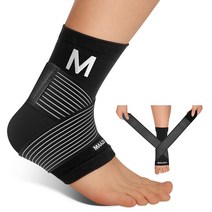 약국발목보호대 발목반깁스 복숭아뼈보호대 MAAZO Ankle Brace for Women & Men Youth Sprained Wrap P, 한개옵션0