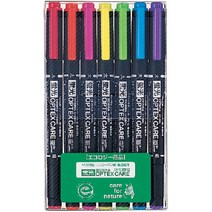 (제브라) 옵텍스 케어 형광펜 7색 세트 / WKCR1-7C