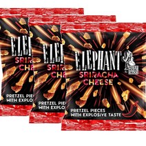 알카 엘레펀트 프레첼 스리라차 치즈 125g 3팩 Alka Elephant Meteoritzi Pretzel 독일직송