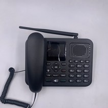 유선 유무선 일반 집 전화기 사무실 가정 다채로운 LCD GSM 850 900 1800 1900 무선 고정 전화 데스크탑 전화를 갖춘 다국어, 협력사, 검정