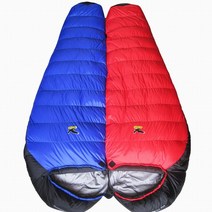 살레와 백패킹 침낭 거위털 초경량 덕다운 오리털 동계침낭 SALEWA, 오리 털 2200g