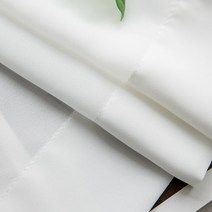 두꺼운 쉬폰 원사 투광성 불투과성 거실 복도 화이트 실크 다이아몬드 원사 완제품 윈도우 스크린 커튼 공장 도매