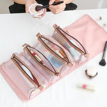 롤업 화장품 메이크업 파우치 대형 승무원 여행용 해외여행 큰 파우치백