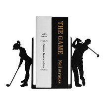 블루파온 북앤드 Golf_Book &, 블랙
