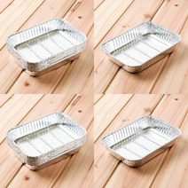 은박도시락 알뜰형 B 10 BODY 20X15CM 10P 일회용도시락 1회용도시락 포장도시락 일회용도시락