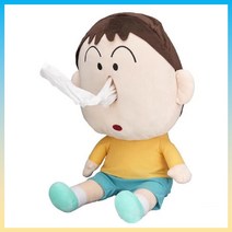 맹구 휴지 케이스 화장지 보관함 짱구 티슈 차량용 케이스 맹구인형, 46cm, 46cm