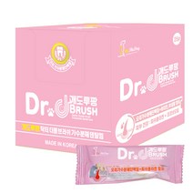 개도루팡 닥터 더블브러쉬 오리가수분해 껌 25P, 피부건강, 25개