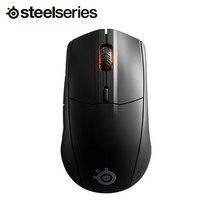 스틸시리즈 Rival 3 Wireless RGB 게이밍 무선 마우스, 블랙, 62521