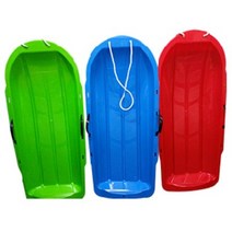 SLP 눈썰매 국내산 1인 - 모래 갯벌 물 (아동2인), 빨강